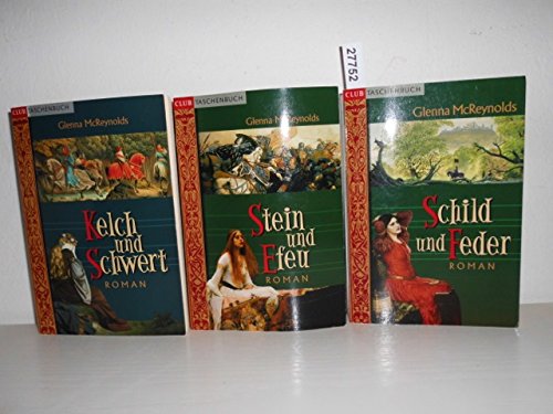 3 x Glenna McReynolds : 1. Kelch und Schwert , 2. Stein und Efeu , 3. Schild und Feder