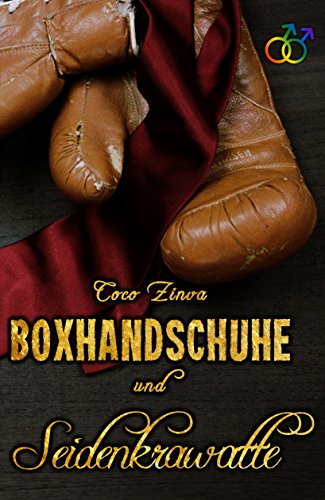 Boxhandschuhe und Seidenkrawatte