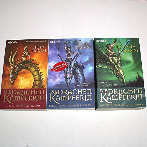 Die Drachenkämpferin 1-3 komplett Trilogie (Im Land des Windes - Der Auftrag des Magiers - Der Talisman der Macht)