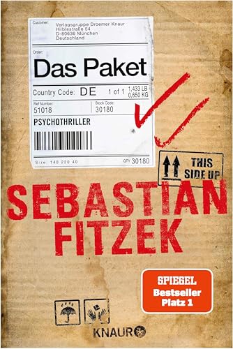 Das Paket: Psychothriller | SPIEGEL Bestseller Platz 1 | "Sebastian Fitzek hat ein Paket gepackt, das es in sich hat: eine irre Story, Grusel und Spannung bis zur letzten Zeile." dpa