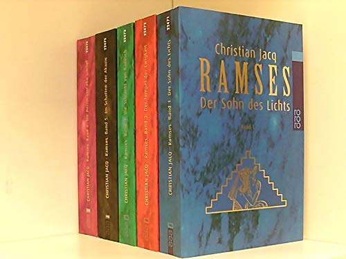 Ramses 1-5: Der Sohn des Lichts, Der Tempel der Ewigkeit, Die Schlacht von Kadesch, Rowohlt, Die Herrin von Abu Simbel, Im Schatten der Akazie