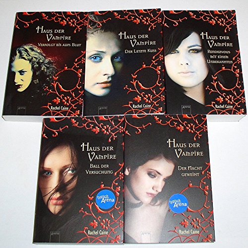 Haus der Vampire 1-5 (Verfolgt bis aufs Blut - Der letzte Kuss - Rendevous mit einem Unbekannten - Ball der Versuchung - Der Nacht geweiht)