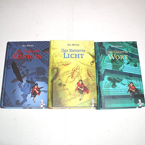 Merle- Trilogie 1-3 komplett (Die fließende Königin, Das Steinerne Licht, Das gläserne Wort) 1,2,3