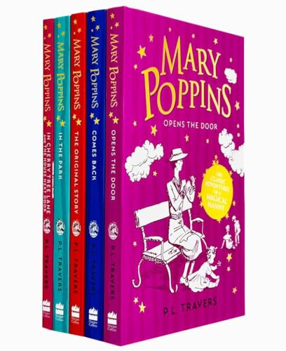 P. L. Travers Mary Poppins The Complete Collection 5 Books Set