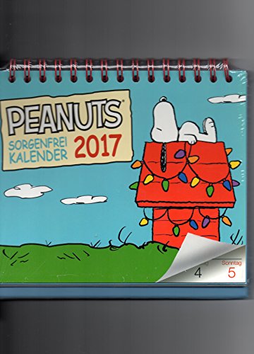 Peanuts Sorgenfrei Kalender 2017