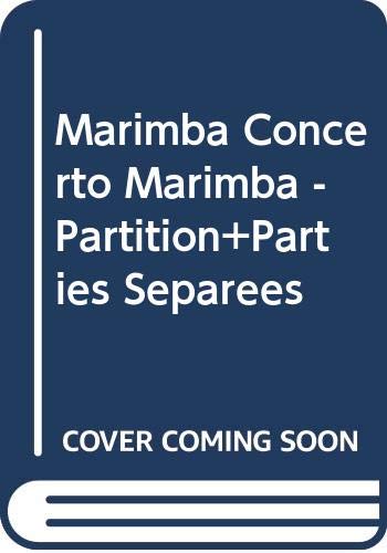 Marimba Concerto Marimba -Partition+Parties Separees