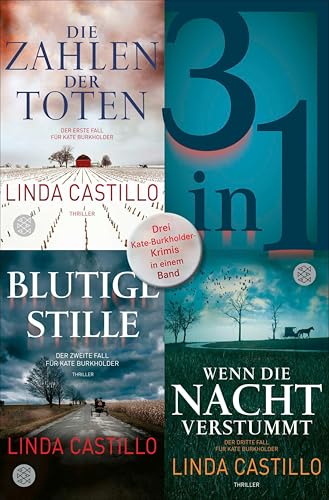 Die Zahlen der Toten / Blutige Stille / Wenn die Nacht verstummt - Drei Kate-Burkholder-Krimis in einem Band (Kate Burkholder ermittelt 13)