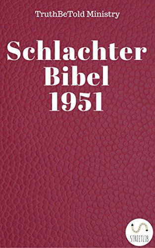 Schlachter Bibel 1951 (Dual Bible Halseth 26)