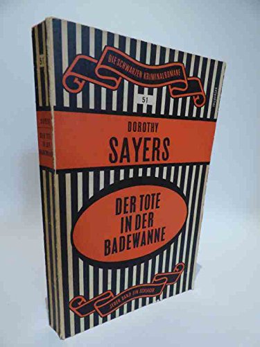 Der Tote in der Badewanne Die schwarzen Kriminalromane Nr. 51