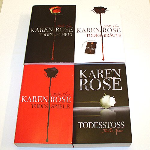 Karen Rose - Vartanian-Trilogie 1-3 komplett (Todesschrei - Todesbräute - Todesspiele) + Todesstoss