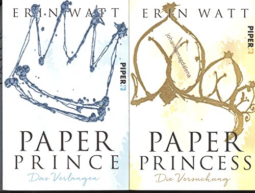 3 Bände komplett: 1. Paper Princess – Die Versuchung, 2 Paper Prince – Das Verlangen, 3. Paper Palace – Die Verführung