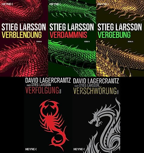 Millennium Serie von Stieg Larsson und David Lagercrantz