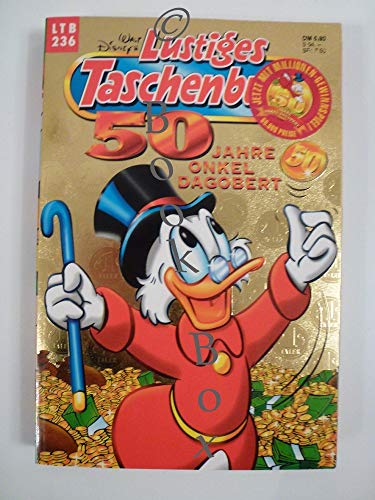 5x Lustiges Taschenbuch (236 50 Jahre Onkel Dagobert,237 Im Land der Saurier,251 Schatzsuche im Eis,278 Der König der Tiefe,279 Eine lästige Allergie)