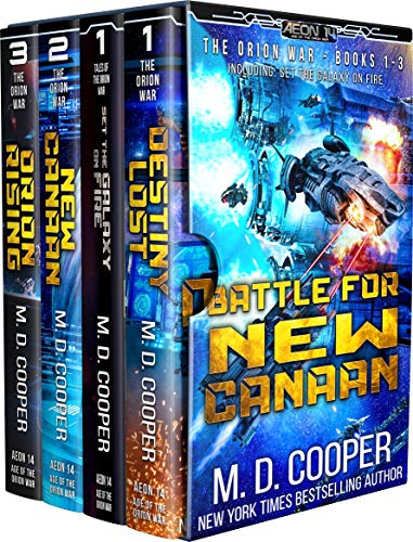 Battle for New Canaan - The Orion War Books 1-3 (The Orion War Collection Book 1)