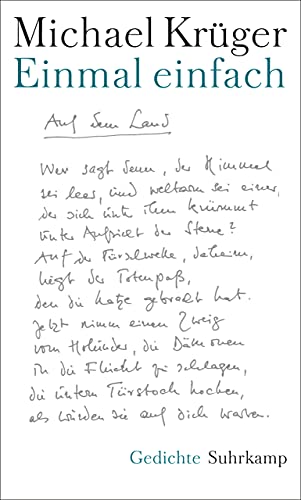 Einmal einfach: Gedichte