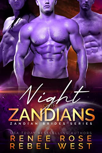 Night of the Zandians: A Reverse Harem Alien Warrior Romance (Zandian Brides Book 1)