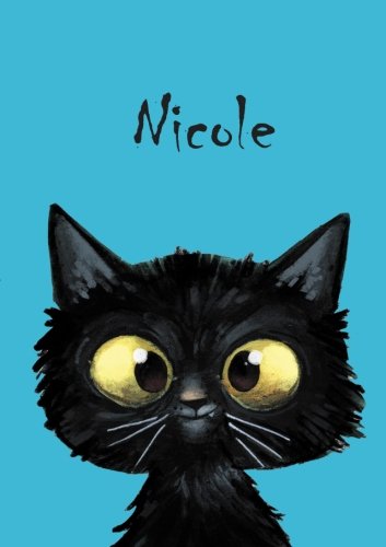 Nicole: Nicole - Katzen - Malbuch / Notizbuch / Tagebuch: A5 - blanko