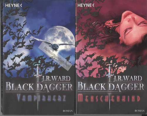 Konvolut 4 Bände J.R. Ward: Serie Black Dagger 7,8,9,10 Menschenkind, Vampirherz, Seelenjäger + Todesfluch