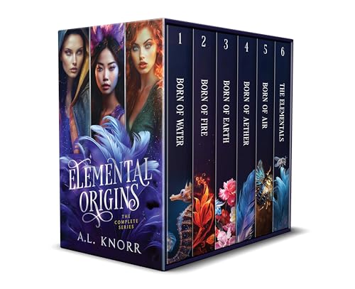 Elemental Origins: The Complete Series Bundle: (Water, Fire, Earth, Air, Aether, Ensemble Novel) (The Elemental Origins Universe)