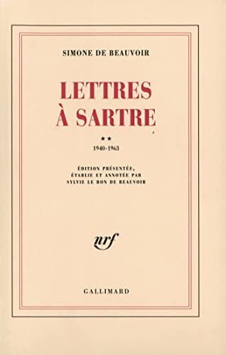 Lettres à Sartre (Tome 2) - 1940-1963 (French Edition)