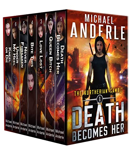 Kurtherian Gambit Boxed Set One: Books 1-7, Death Becomes Her, Queen Bitch, Love Lost, Bite This, Never Forsaken, Under My Heel, Kneel or Die (Kurtherian Gambit Boxed Sets Book 1)