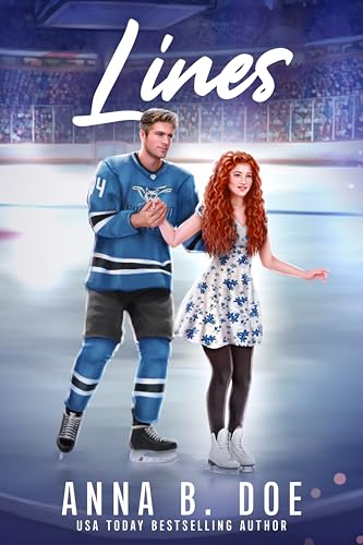Lines: A Good Girl Bad Boy Sports Romance (Greyford Wolves Book 1)