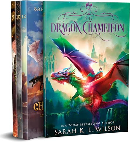 Dragon Chameleon: Episodes 9-12 (Dragon School World Omnibuses Book 7)