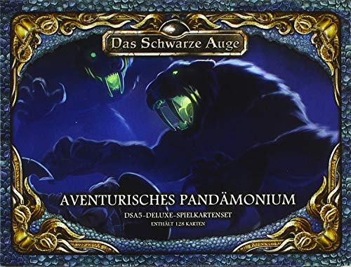 DSA5 Deluxe Spielkartenset - Aventurisches Pandämonium (Das Schwarze Auge - Zubehör)