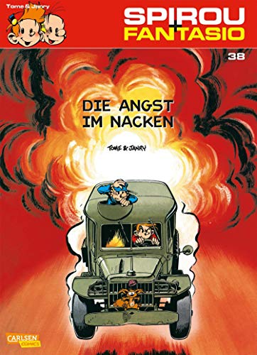 Spirou und Fantasio 38: Die Angst im Nacken: Spannende Abenteuer für Mädchen und Jungen ab 8