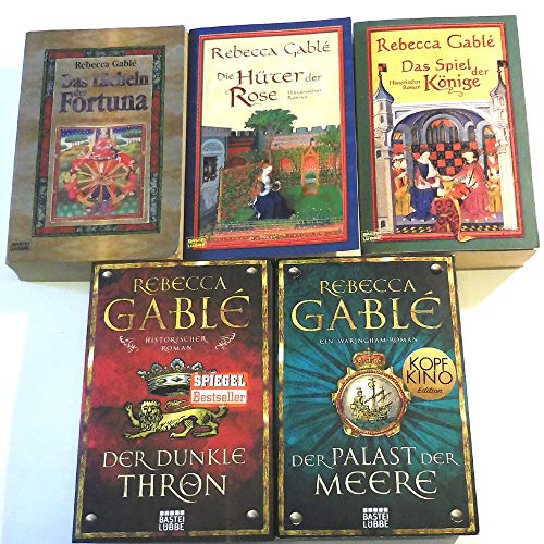 Waringham -Saga 1-5 (Das Lächeln der Fortuna - Die Hüter der Rose - Das Spiel der Könige - Der dunkle Thron - Der Palast der Meere) 1,2,3,4,5