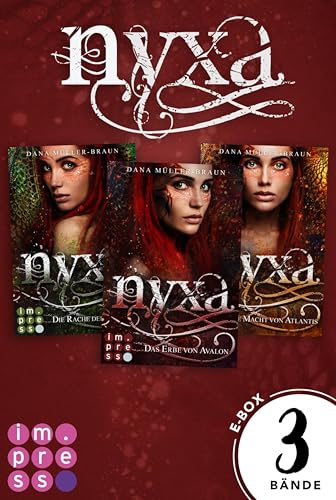 Nyxa: Sammelband der drachenstarken Fantasy-Serie (Band 1-3): Drachen-Fantasy für Fans von "Pan" und "Elya"