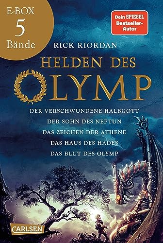Helden des Olymp: Drachen, griechische Götter und römische Mythen – Band 1-5 der Fantasy-Reihe in einer E-Box!: Für alle Fans von Percy Jackson