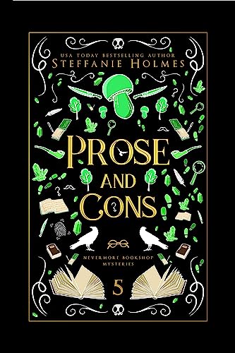 Prose and Cons: a reverse harem murder mystery (Nevermore Bookshop Mysteries Book 5)