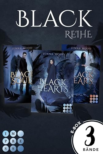 Die Black-Reihe: Sammelband zur düster-magischen »Black-Reihe«: Fantasy-Liebesroman über eine Todesfee und ihren dämonischen Bodyguard