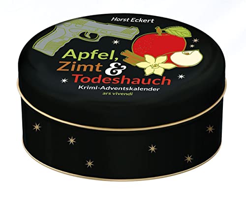 Apfel, Zimt und Todeshauch: Krimi-Adventskalender mit 24 Karten zum Aufhängen