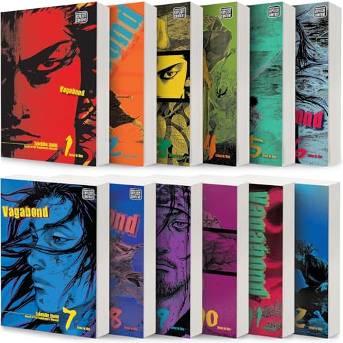 VagabondComplete Collection Manga Set (Vol 1-12) by by Takehiko Inoue