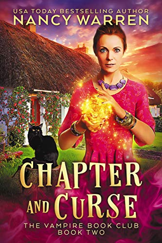 Chapter and Curse: A Paranormal Women's Fiction Cozy Mystery (Vampire Book Club 2)