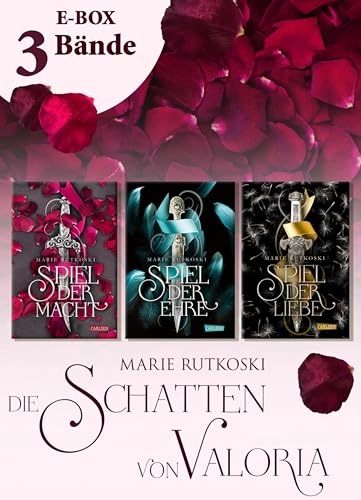 Spiel der Macht – Alle drei Bände der romantischen Fantasy-Trilogie im Sammelband (Die Schatten von Valoria): Fantasy Romance mit historischem Setting