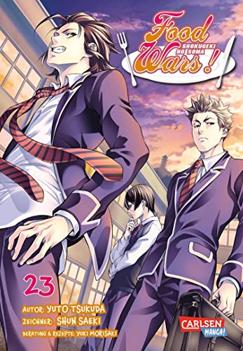 Food Wars - Shokugeki No Soma 23: Heiße Koch-Action im Internat – Mit Rezepten zum Nachkochen