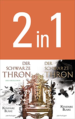 Der Schwarze Thron - Die Kriegerin / Die Göttin: Zwei Romane in einem Band (Der Schwarze Thron – Doppelband 2)