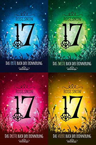 17, Die Bücher der Erinnerung Band 1-4 plus 1 exklusives Postkartenset