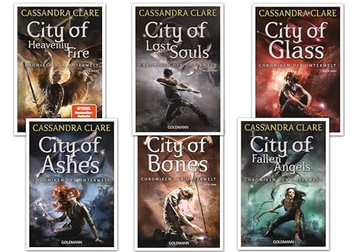 Cassandra Clare Chroniken der Unterwelt Serie (Goldmann Verlag)
