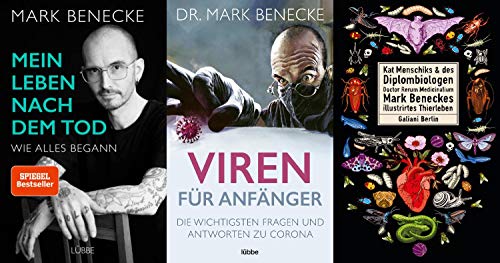 Kriminalbiologe Mark Benecke - 3 spannende Titel im Set + 1 exklusives Postkartenset