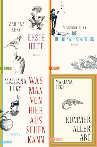 4 schöne Titel der Autorin Mariana Leky + 1 exklusives Postkartenset