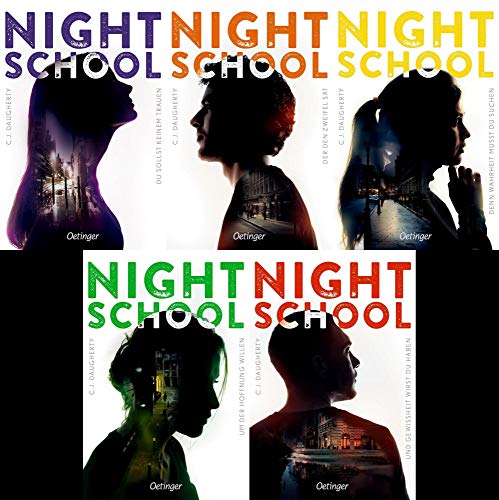 Night School Band 1-5 plus 1 exklusives Postkartenset