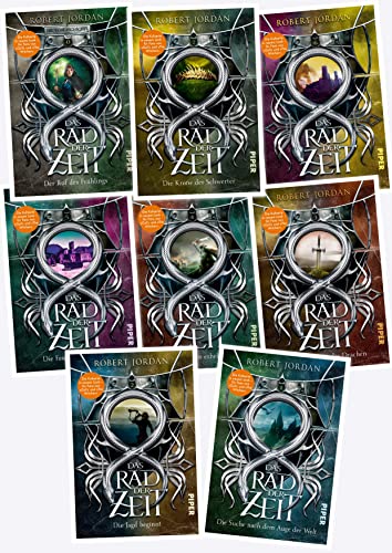 Robert Jordan Das Rad der Zeit Wheel of Time Serie (Piper Verlag)
