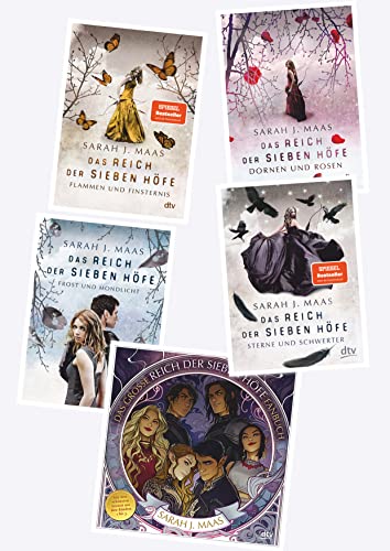 Sarah J. Maas Das Reich der sieben Höfe mit Fanbuch (dtv Verlag)