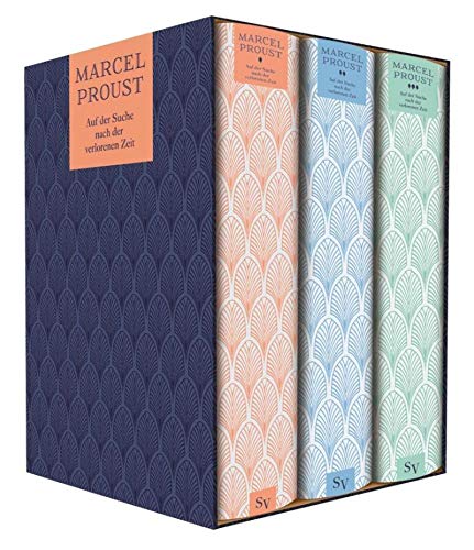 Marcel Proust: Auf der Suche nach der verlorenen Zeit 3 Bände im Schuber + 1 exklusives Postkartenset