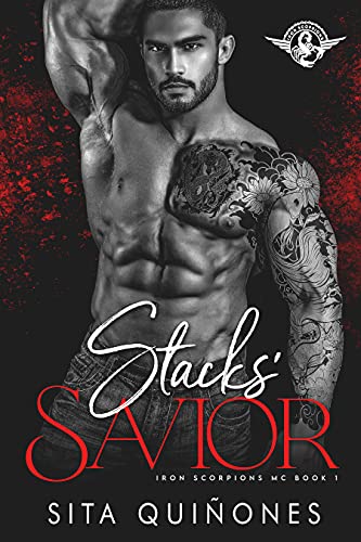 Stacks' Savior (Iron Scorpions MC Book 1)