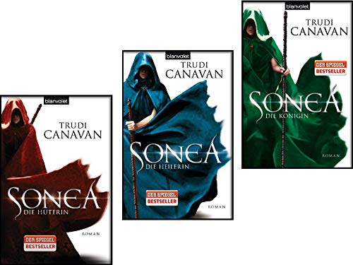 Trudi Canavan | SONEA Band 1-3 | Die Hüterin + Die Heilerin + Die Königin | jeweils als Premium-Taschenbuch